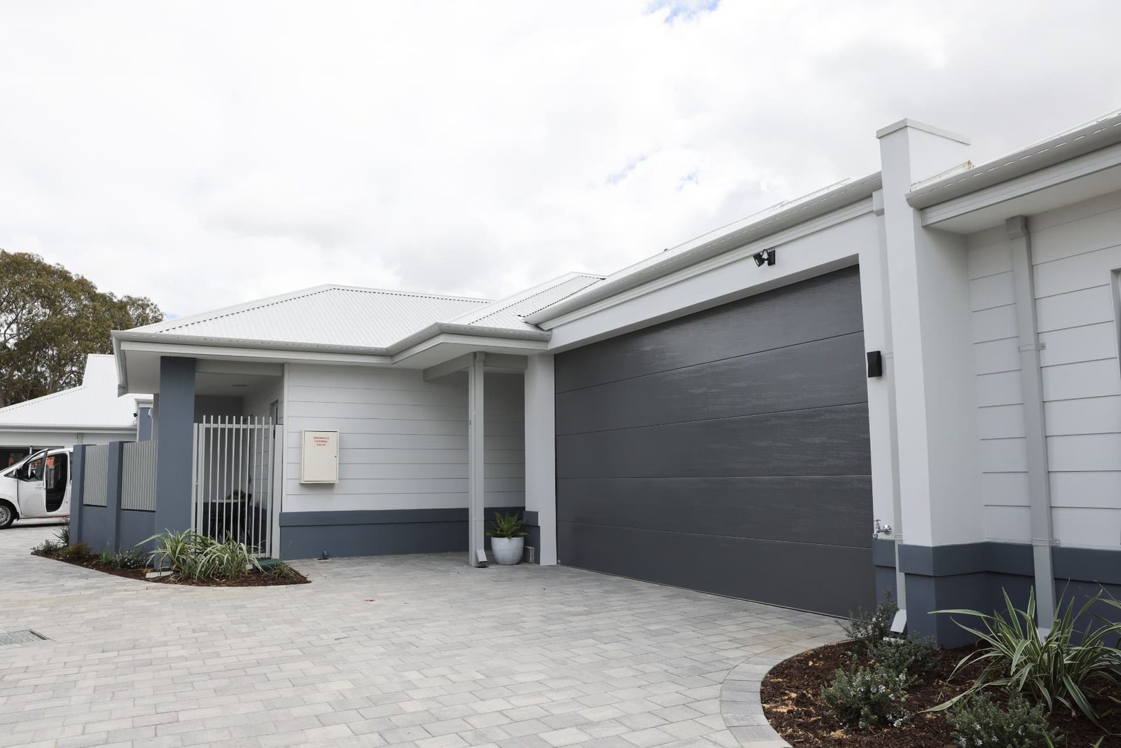 Foundation Housing's Kenwick SDA development with its street frontage and landscaped gardens