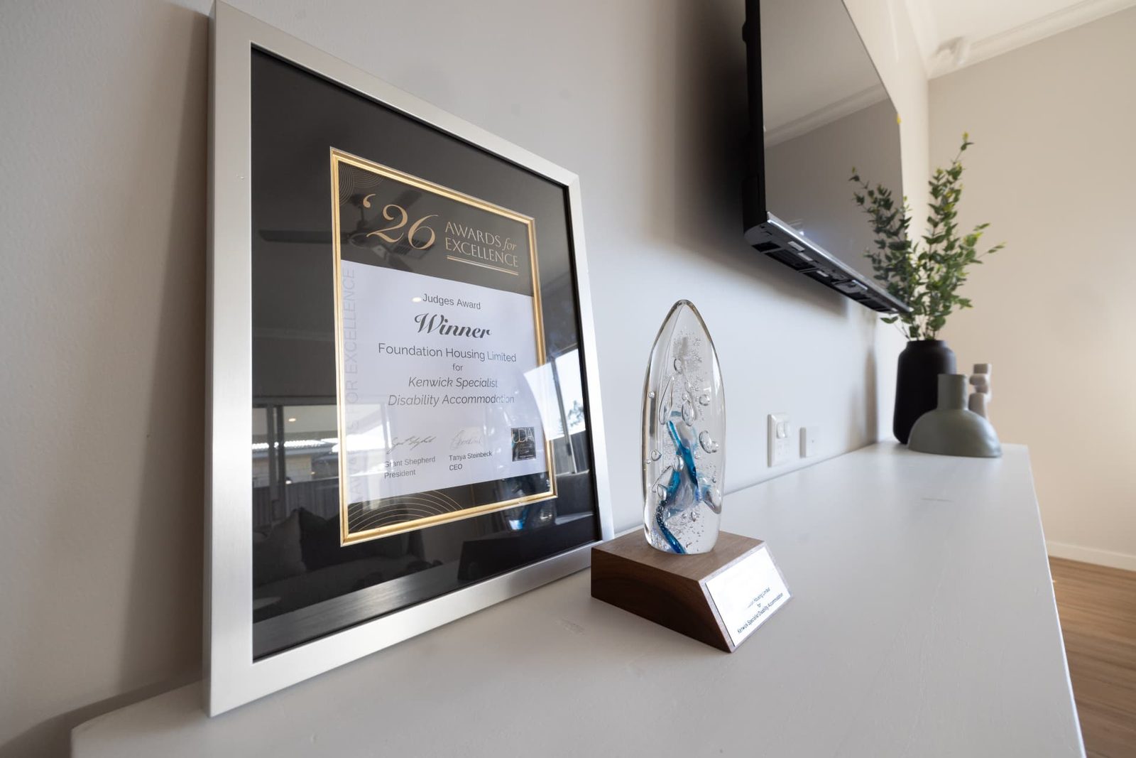 Judges Award winner for Kenwick Specialist Disability Accommodation at the 2026 UDIA WA Awards for Excellence